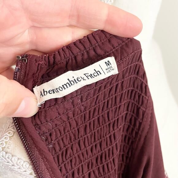 Abercrombie & Fitch Faux Wrap Midi Dress - Picture 6 of 7